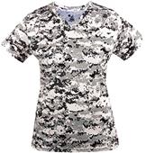 Badger Sport Ladies Digital Camo Tee Shirt Badger Sport Ladies Digital Camo Tee Shirt