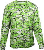 Badger Sport Adult/Youth Digital Camo L/S Tee Badger Sport Adult/Youth Digital Camo L/S Tee