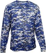 Badger Sport Adult Digital Camo Long Sleeve Tee