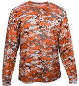 Badger Sport Adult Digital Camo Long Sleeve Tee