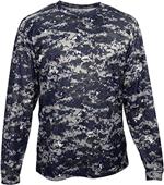 Badger Sport Adult Digital Camo Long Sleeve Tee