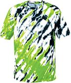 Badger Sport Tie Dri Short Sleeve Performance Tee Badger Sport Tie Dri Short Sleeve Performance Tee