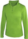 Badger Sport 1/4 Zip Ladies' Lightweight Pullover Badger Sport 1/4 Zip Ladies' Lightweight Pullover