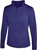 Badger Sport 1/4 Zip Ladies' Lightweight Pullover