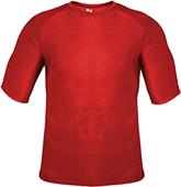 Badger Sport Half Sleeve Battle Tight Tee Shirt Badger Sport Half Sleeve Battle Tight Tee Shirt