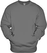 Badger Sport Adult Pocket Crew Sweatshirt Badger Sport Adult Pocket Crew Sweatshirt