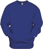 Badger Sport Adult Pocket Crew Sweatshirt Badger Sport Adult Pocket Crew Sweatshirt