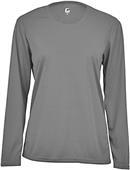 Badger Sport C2 Long Sleeve Ladies' Tee Shirt Badger Sport C2 Long Sleeve Ladies' Tee Shirt