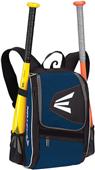 Easton E100P Youth Baseball Backpacks Holds 2 Bats