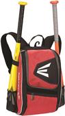 Easton E100P Youth Baseball Backpacks Holds 2 Bats