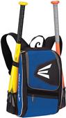 Easton E100P Youth Baseball Backpacks Holds 2 Bats