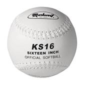 Markwort 16" KS16 Synthetic Cover Softballs Markwort 16" KS16 Synthetic Cover Softballs