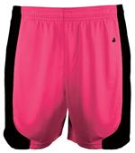 Badger Sport Girls Turn 2 Athletic Shorts-Closeout