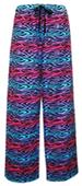 Boxercraft Unisex Flannel Zebra Party Pants