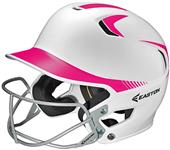 Easton Z5 2-Tone w/Mask Fastpitch Batters Helmet Easton Z5 2-Tone w/Mask Fastpitch Batters Helmet