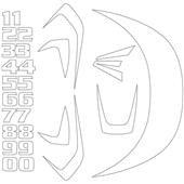 Easton Z5 Decal Kits Batting Helmet Decals Easton Z5 Decal Kits Batting Helmet Decals