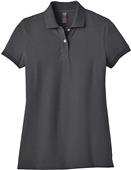 District Made Ladies' Stretch Pique Polo Shirt