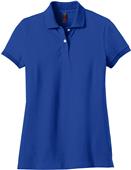 District Made Ladies' Stretch Pique Polo Shirt