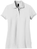District Made Ladies' Stretch Pique Polo Shirt
