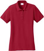 Port & Company Ladies' 50/50 Pique Polo Shirt