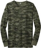 District Young Men's Camo Long Sleeve Thermal