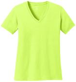 Port & Company Ladies' 100% Cotton V-Neck T-Shirt