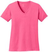 Port & Company Ladies' 100% Cotton V-Neck T-Shirt