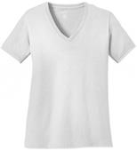 Port & Company Ladies' 100% Cotton V-Neck T-Shirt