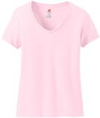 Hane Ladies' Nano-T Cotton V-Neck T-Shirt