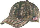 Port Authority Americana Contrast Stitch Camo Cap
