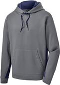 Sport-Tek Sport-Wick Colorblock Hooded Pullover