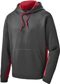 Sport-Tek Sport-Wick Colorblock Hooded Pullover