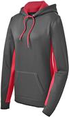 Sport-Tek Ladies' Sport-Wick Colorblock Hoodie