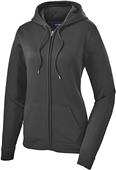 Sport-Tek Ladies' Sport-Wick Fleece Zip Hoodie