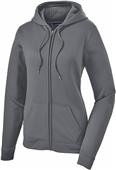 Sport-Tek Ladies' Sport-Wick Fleece Zip Hoodie