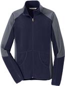 Port Authority Ladies' Colorblock Fleece Jacket
