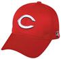 MLB Stretch Fit Cincinnati Reds Home Baseball Cap