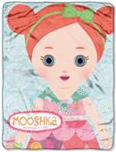 Northwest Mooshka Redheads Micro Raschel Throw