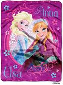 Northwest Frozen - Sisters Micro Raschel Throw