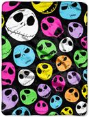 Nightmare Before Christmas Micro Raschel Throw