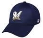 MLB Stretch Fit Milwaukee Brewers Baseball Cap