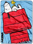 Northwest Peanuts Dog House Micro Raschel Throw Northwest Peanuts Dog House Micro Raschel Throw