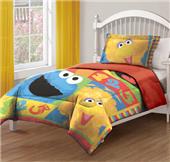 Sesame Street Big Chalk Fun Twin Comforter