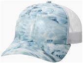 Richardson 872 Aqua Design Mesh Back Camo Caps