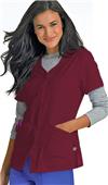 Urbane Women's Megan Snap-Front Jacket Scrub Top Urbane Women's Megan Snap-Front Jacket Scrub Top