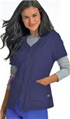 Urbane Women's Megan Snap-Front Jacket Scrub Top Urbane Women's Megan Snap-Front Jacket Scrub Top