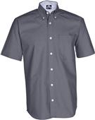 Big Bang Apparel Men Short Sleeve Euro Twill Shirt Big Bang Apparel Men Short Sleeve Euro Twill Shirt