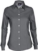 Big Bang Apparel Womens L/Sleeve Euro Twill Shirts Big Bang Apparel Womens L/Sleeve Euro Twill Shirts