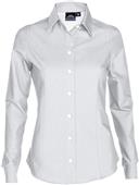 Big Bang Apparel Womens L/Sleeve Euro Twill Shirts Big Bang Apparel Womens L/Sleeve Euro Twill Shirts