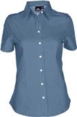 Big Bang Apparel Womens S/Sleeve Euro Twill Shirts Big Bang Apparel Womens S/Sleeve Euro Twill Shirts